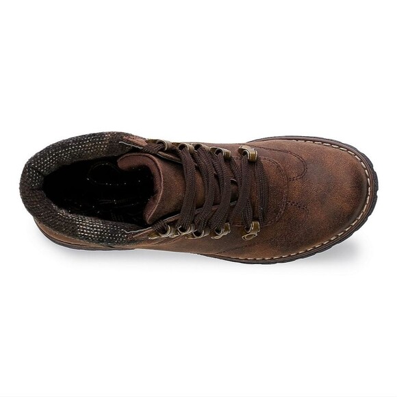 Sonoma Goods For Life Arabelle hiking boots size 9 brown - Picture 3 of 10